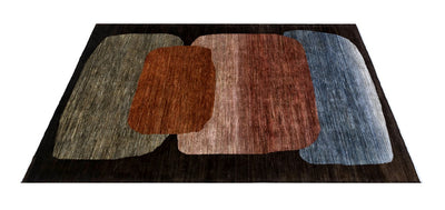 Tappeto moderno di design, fatto a mano, multicolore,  286x220cm - CarpetLiving