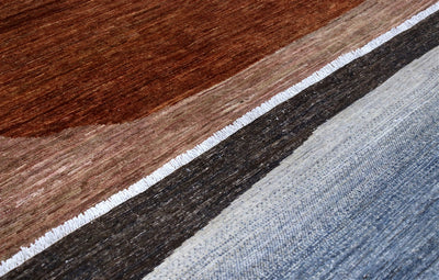 Tappeto moderno di design, fatto a mano, multicolore,  286x220cm - CarpetLiving