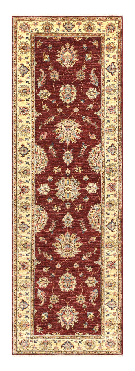 Tappeto Ziegler Farahan premium in lana, fatto a mano 250x83cm