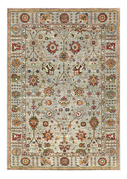Handmade Ziegler Decorative Floral Rug, 245x174cm