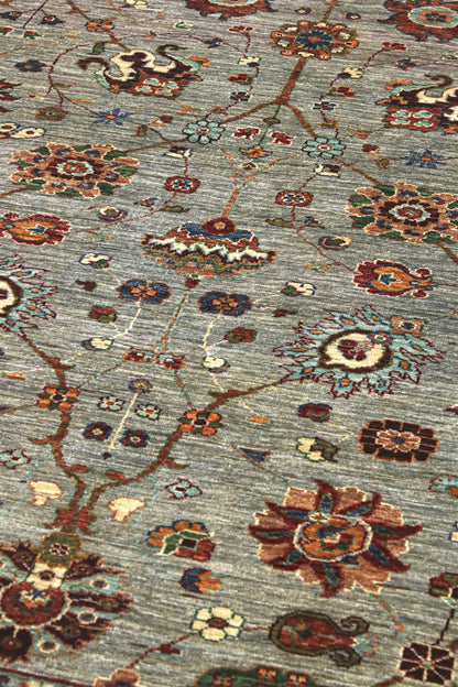 Handmade Ziegler Decorative Floral Rug, 245x174cm
