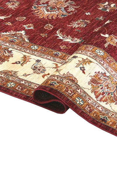Handmade Premium Ziegler Farahan Wool Rug, 378x272cm