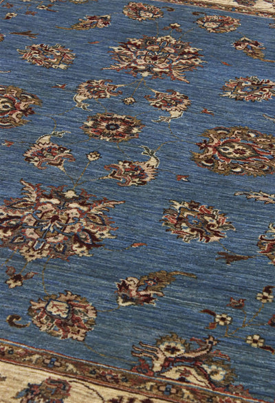 Handmade Premium Ziegler Farahan Wool Rug, 198x148cm