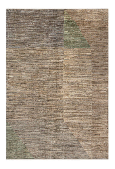 Tappeto Moderno in lana, fatto a mano, design geometrico 237x168cm