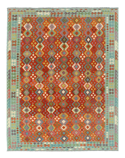Tappeto Kilim Kaudani Afghan fatto a mano multicolore 354x259cm - CarpetLiving