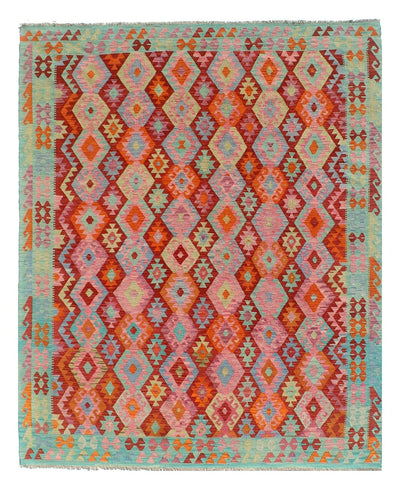 Tappeto Kilim Kaudani Afghan fatto a mano multicolore 333x261cm - CarpetLiving