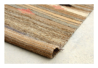 Tappeto Kilim moderno in lana multicolore 244x180cm - CarpetLiving