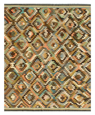 Kaudani Afghan Kilim 395x300 cm, Hand-Woven Wool