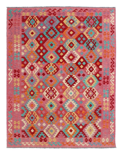 Kaudani Afghan Kilim 300x201 cm, Hand-Woven Wool