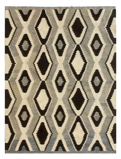 Tappeto Kilim moderno in lana multicolore 239x170cm - CarpetLiving
