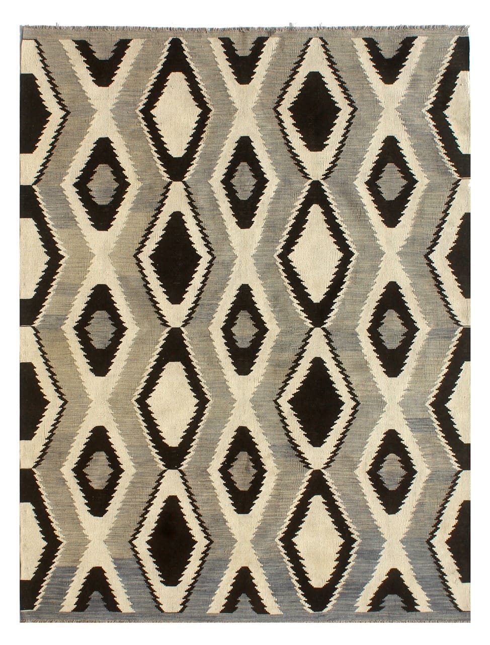 Modern wool Kilim carpet multi 239x170cm