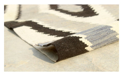Tappeto Kilim moderno in lana multicolore 239x170cm - CarpetLiving