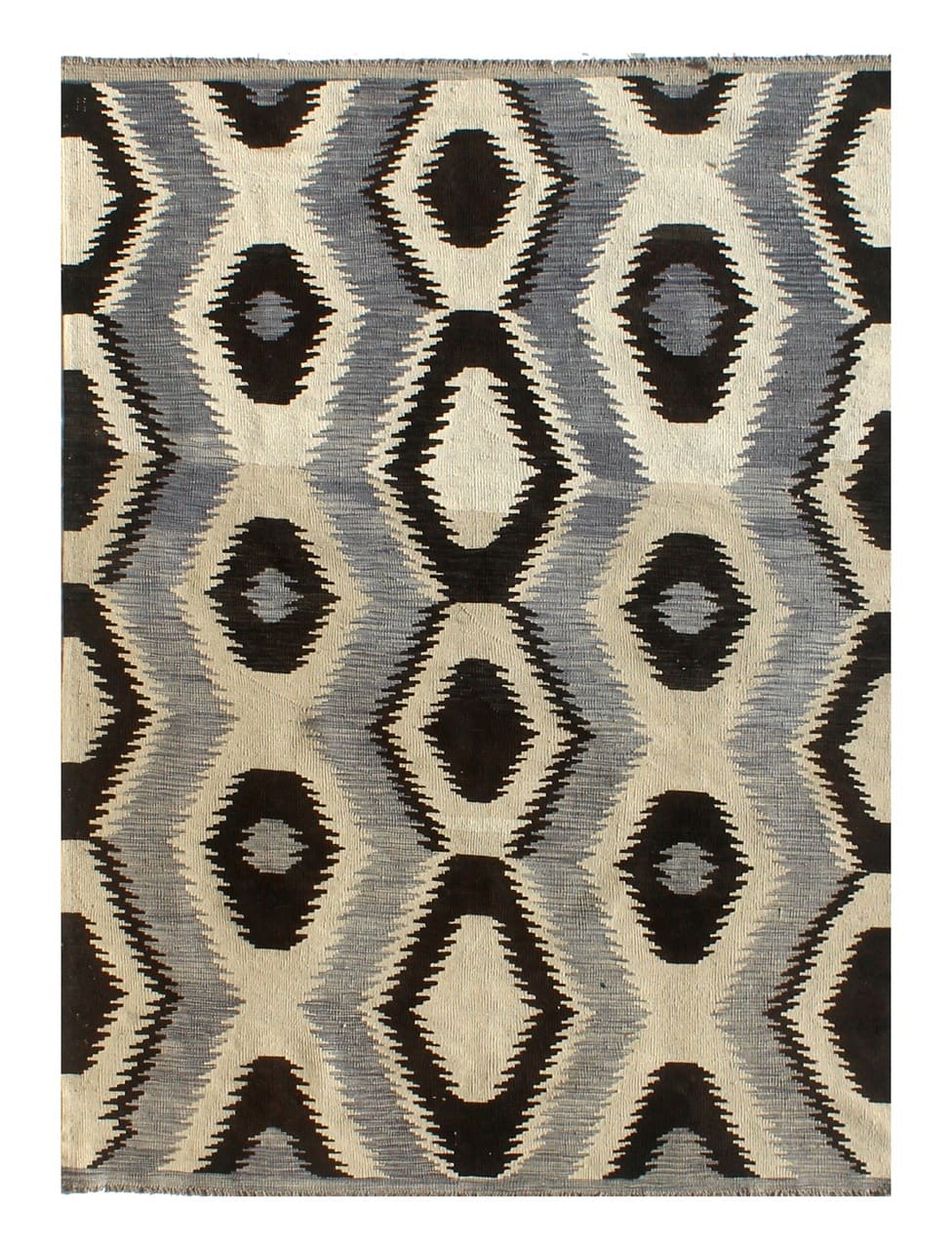 Modern wool Kilim carpet multi 249x175cm