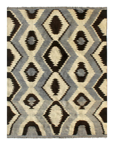 Tappeto Kilim moderno in lana multicolore 248x175cm - CarpetLiving