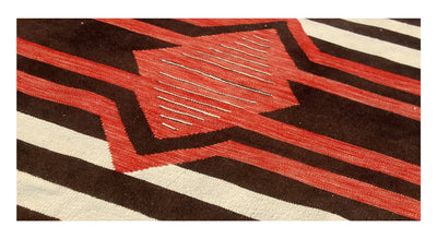 Tappeto Kilim moderno in lana multicolore 253x173cm - CarpetLiving