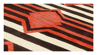 Tappeto Kilim moderno in lana multicolore 249x182cm - CarpetLiving