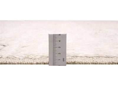 Tappeto design moderno bianco stile berbero, fatto a mano 293x212cm - CarpetLiving