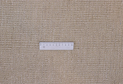 Modern design rug white plain Berber style, handmade 301x207cm