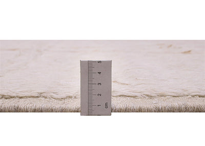 Tappeto design moderno bianco  stile berbero, fatto a mano 303x208cm - CarpetLiving