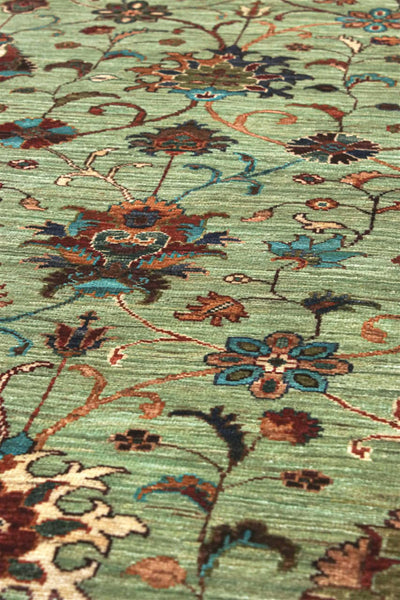 Handmade Ziegler Decorative Floral Rug, 353x246cm