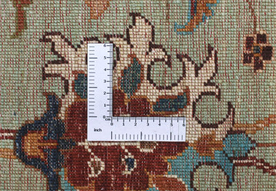 Handmade Ziegler Decorative Floral Rug, 353x246cm