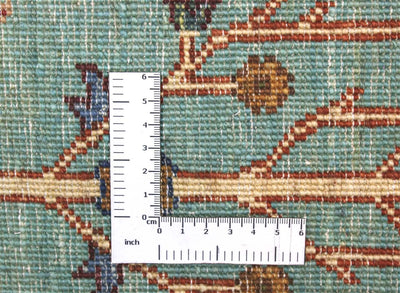 Tappeto Ziegler Decorativo floreale, fatto a mano 250x85cm