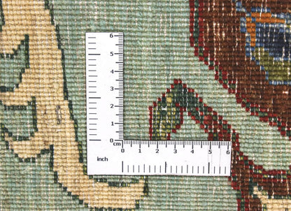Handmade Ziegler Decorative Floral Rug, 254x80cm