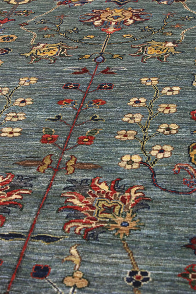 Tappeto Ziegler Decorativo floreale, fatto a mano 295x249cm