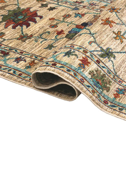 Handmade Ziegler Decorative Floral Rug, 246x85cm