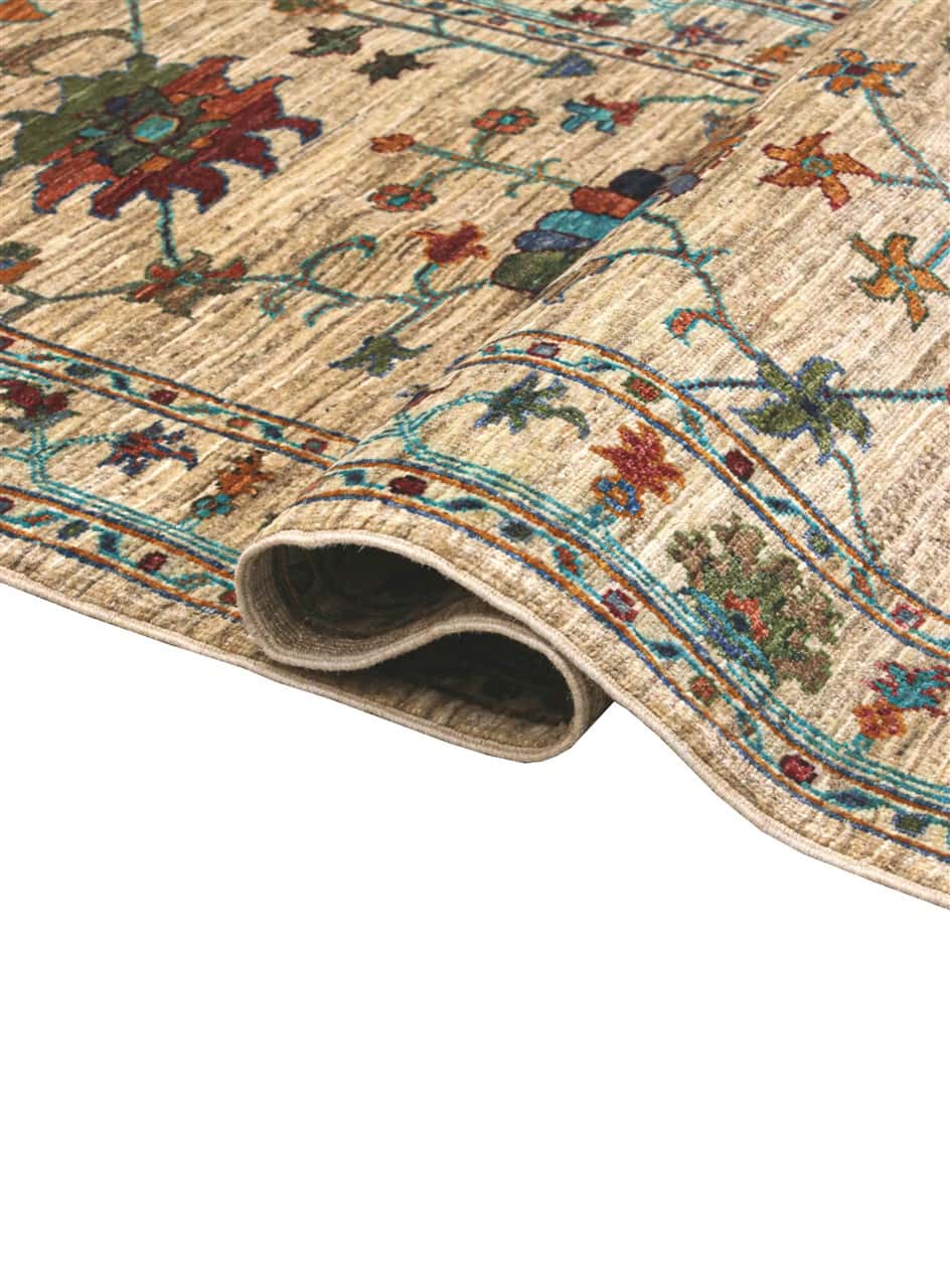 Handmade Ziegler Decorative Floral Rug, 246x85cm