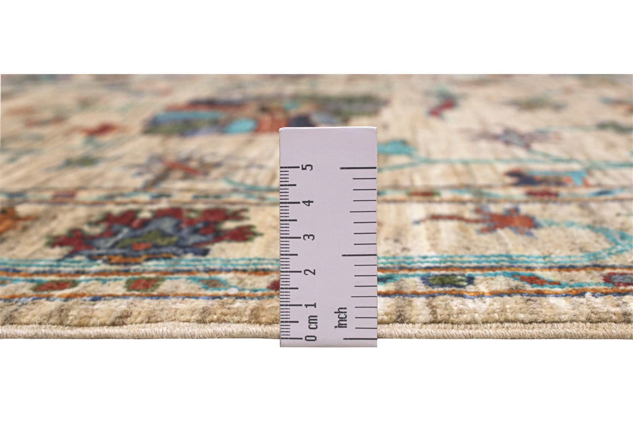 Handmade Ziegler Decorative Floral Rug, 246x85cm