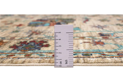 Handmade Ziegler Decorative Floral Rug, 246x85cm