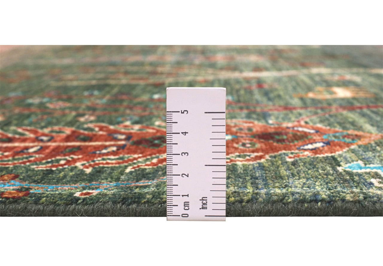 Handmade Ziegler Decorative Floral Rug, 208x154cm
