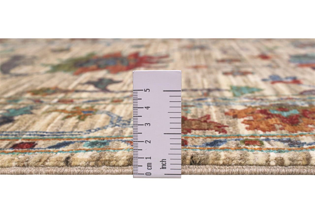 Handmade Ziegler Decorative Floral Rug, 304x83cm