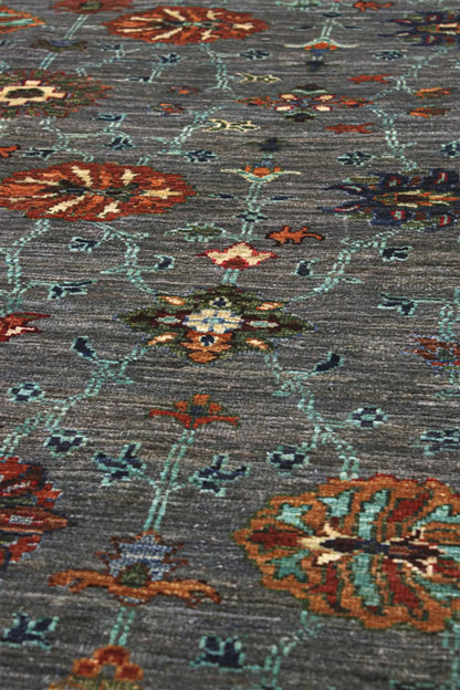 Handmade Ziegler Decorative Floral Rug, 245x175cm
