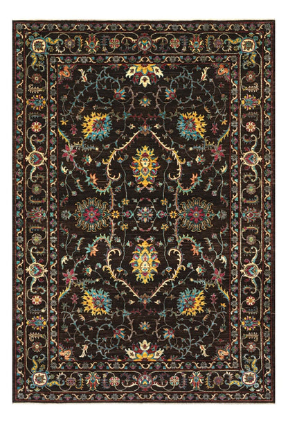 Tappeto Ziegler Decorativo floreale, fatto a mano 294x204cm