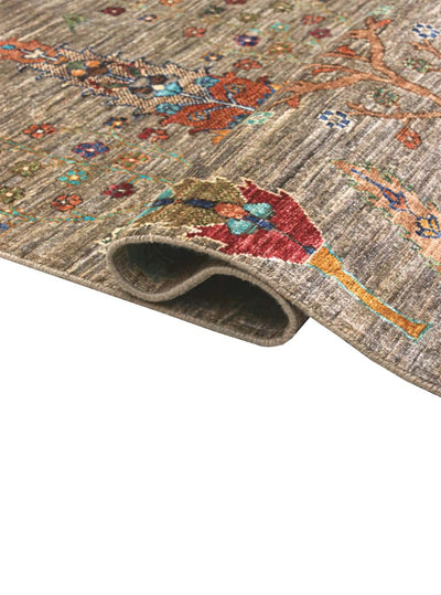 Handmade Ziegler Decorative Floral Rug, 255x76cm