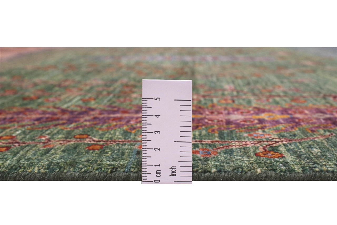 Handmade Ziegler Decorative Floral Rug, 254x178cm