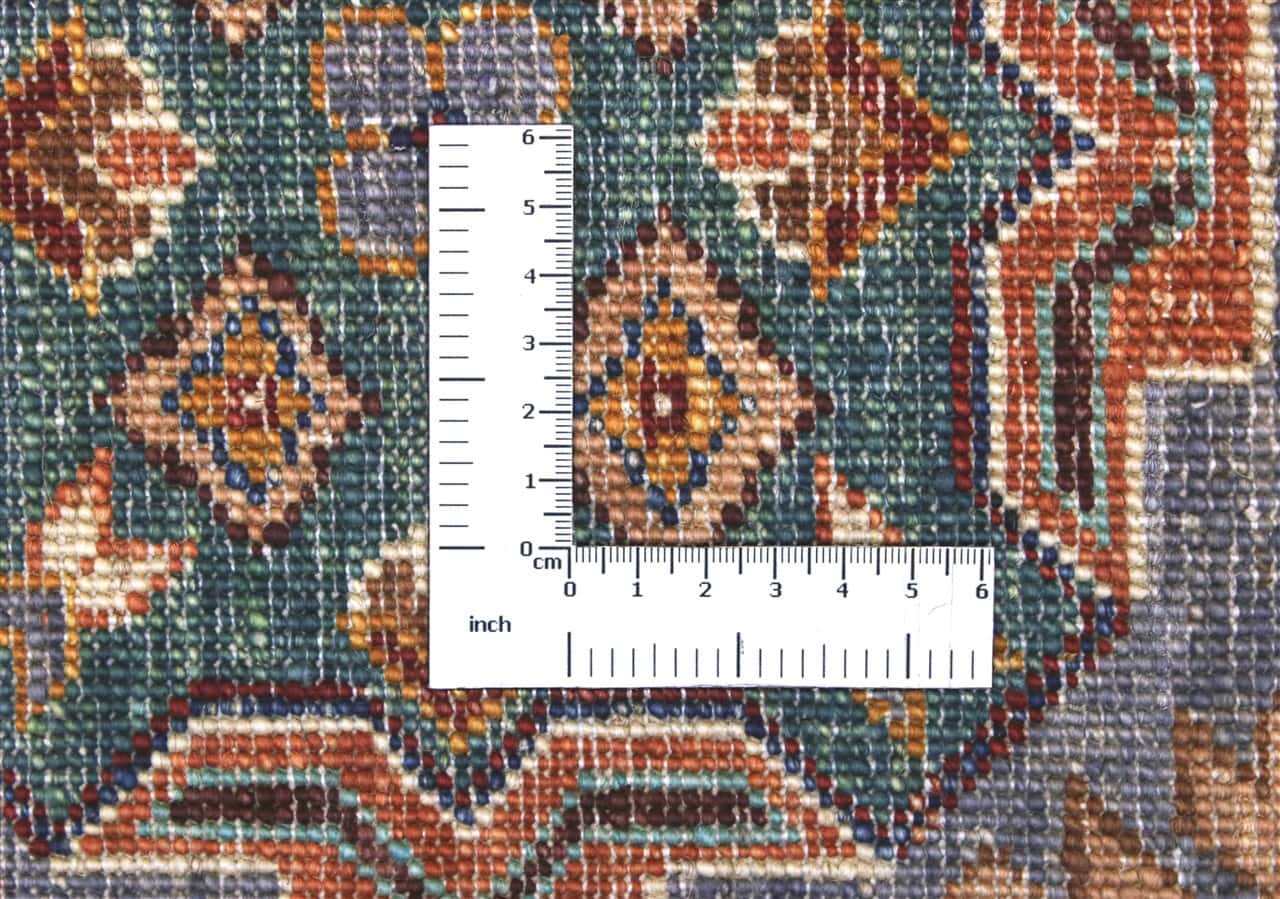 Handmade Afghan Blue Wool Rug 214_151 cm