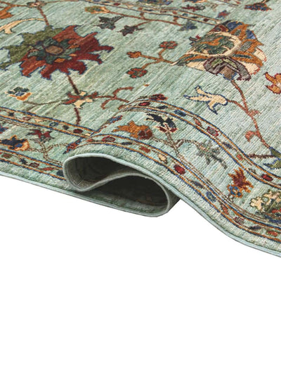 Handmade Ziegler Decorative Floral Rug, 254x82cm