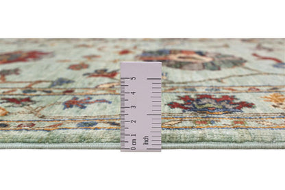 Tappeto Ziegler Decorativo floreale, fatto a mano 254x85cm