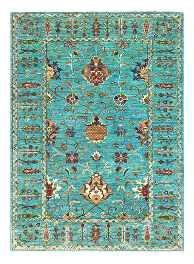 Handmade Ziegler Decorative Floral Rug, 185x130cm