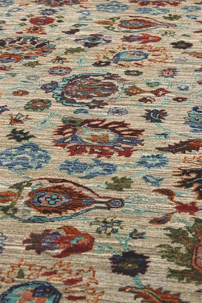 Tappeto Ziegler Decorativo floreale, fatto a mano 420x302cm