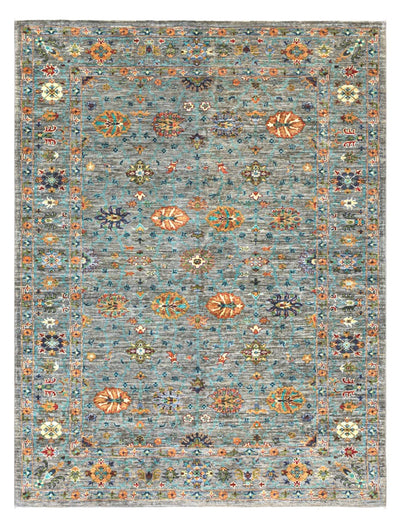 Handmade Ziegler Decorative Floral Rug, 236x177cm