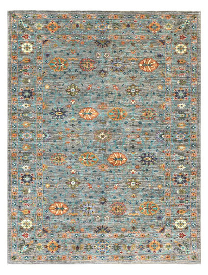 Tappeto Ziegler Decorativo floreale, fatto a mano 236x177cm