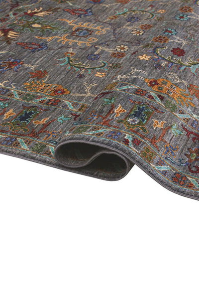 Handmade Ziegler Decorative Floral Rug, 204x158cm