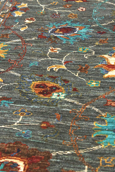 Handmade Ziegler Decorative Floral Rug, 264x81cm