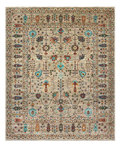 Tappeto Ziegler Decorativo floreale, fatto a mano 304x253cm