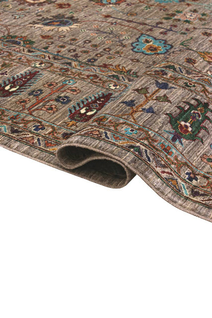 Tappeto Ziegler Decorativo floreale, fatto a mano 304x253cm