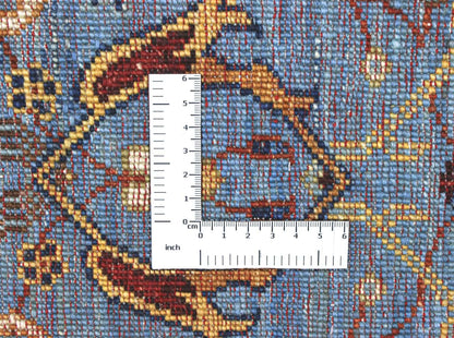 Handmade Ziegler Decorative Floral Rug, 297x77cm